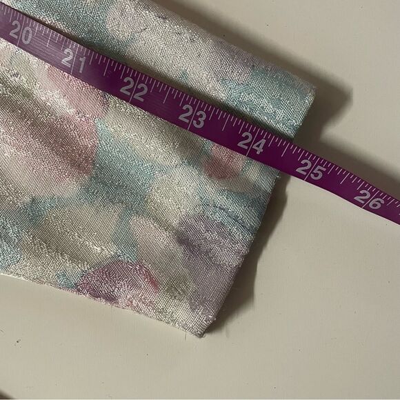 Vintage Nah Nah Collections Light Blue|Pink|Cream Floral Print Blazer EUC Sz. 8 - Picture 7 of 11